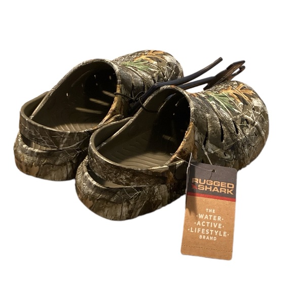 Rugged Shark Realtree Camouflage Eva Clogs - Picture 7 of 10
